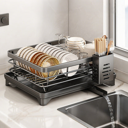 Stainless Steel Dish Drying Rack Heavy Duty Drainer