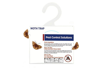 8Pcs Moth Traps Pheromone Glue Boards for Clothes Pantry Moths
