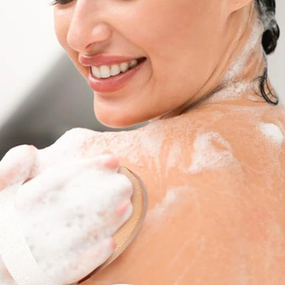 2Pcs Bath Brushes Body Exfoliating Brush for Skin Cleaning