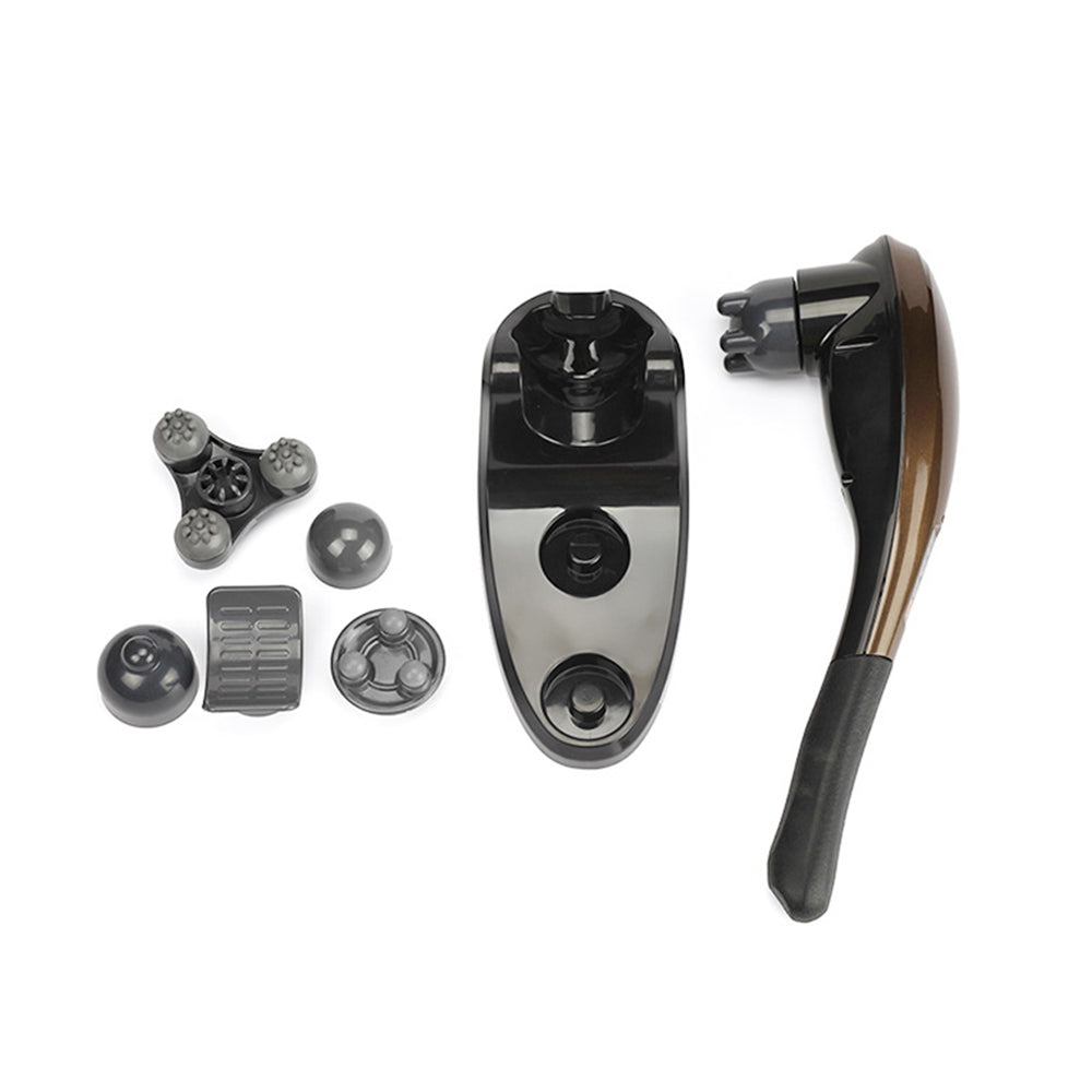 Cordless Electric Handheld Deep Tissue Massager Rechargeable Full Body Massager