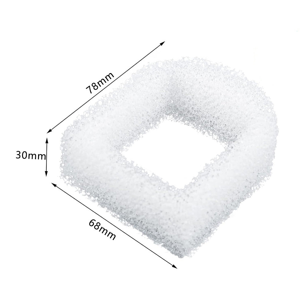 12Pcs Cat Water Fountain Foam Filters Replacement for Drinkwell Stainless Steel 360 Pet Fountain