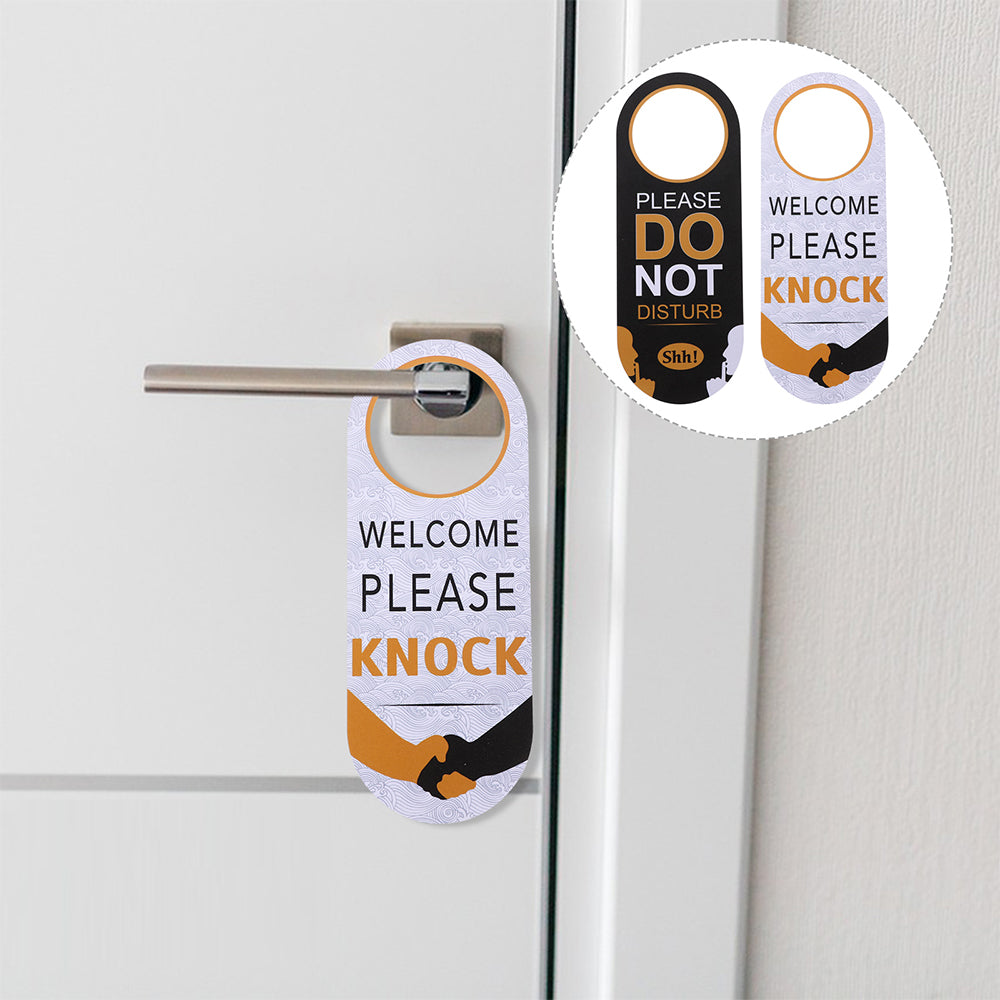 Do Not Disturb Door Hanger Sign Door Hanger Tag Style 2
