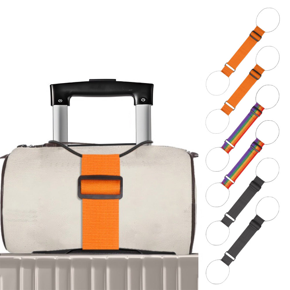 6 Pack Luggage Straps Elastic Bungee Connector Tie Down Strap