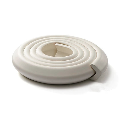 2 Piece L Shaped NBR Foam Table Edge Guards - White