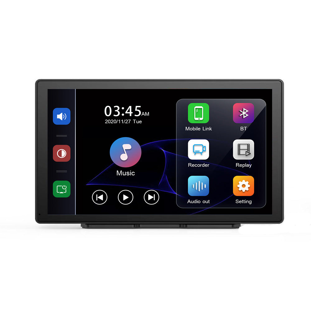 9 Inch CarPlay Screen 4K Dashcam Front Rear Camera