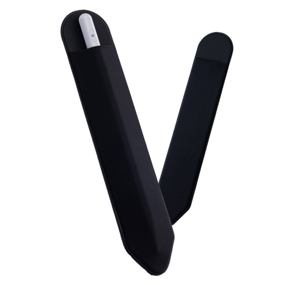 2Pcs Stylus Holder Adhesive Pen Sleeve for Apple Pencil Capacitive Pen-Black