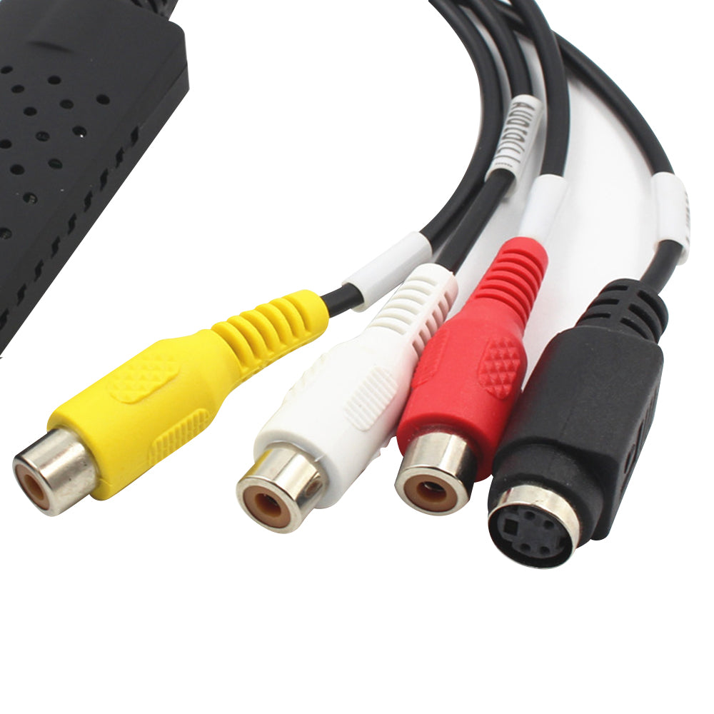 USB 2.0 Audio Video Adapter VHS to DVD VCR PC HDD Converter Digital Capture Card Adapter