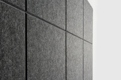 12 Piece Large Felt Bulletin Boards - Black