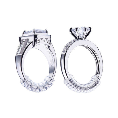 20 Transparent TPU Wraparound Ring Size Adjusters
