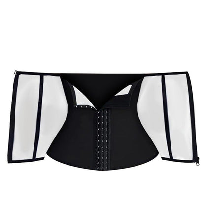 Sweat Belt for Fitness Slimming Training Waist Wrap Silver