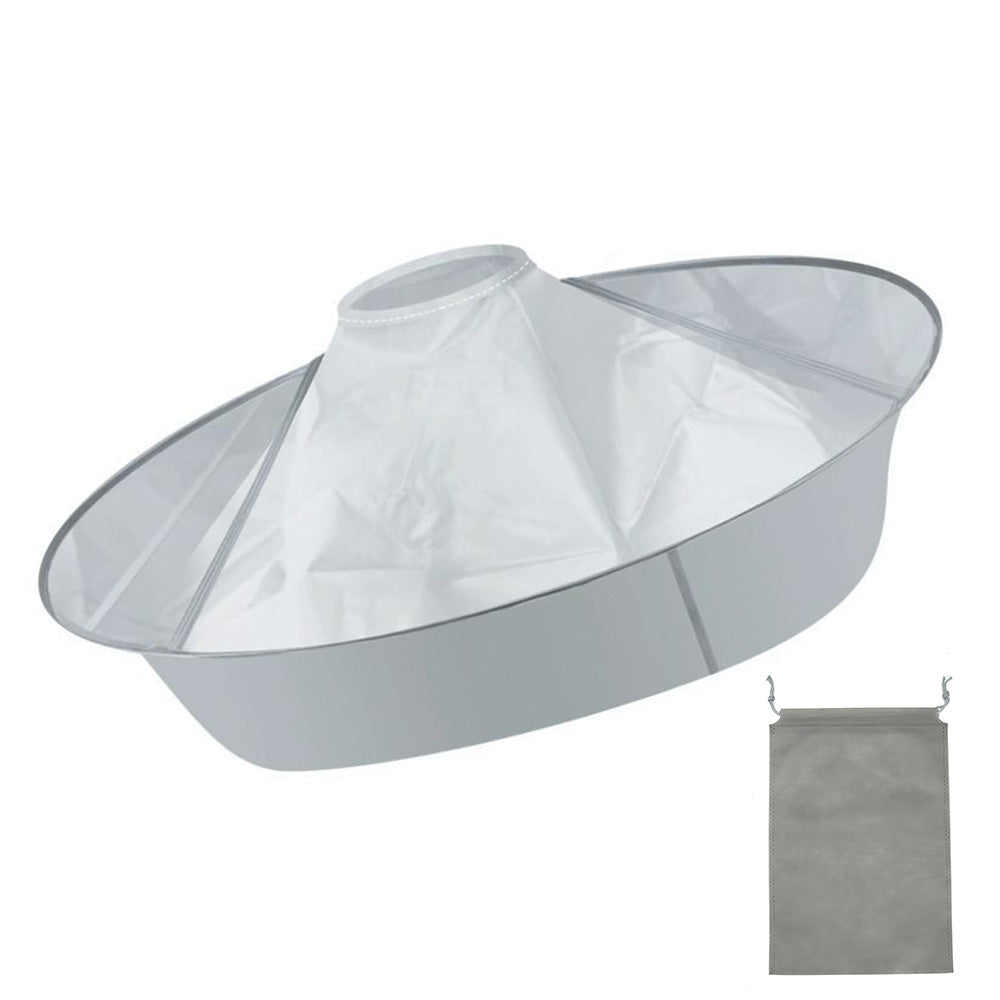 Collapsible Hair Cutting Cape with Storage Bag Hair Cutting Umbrella