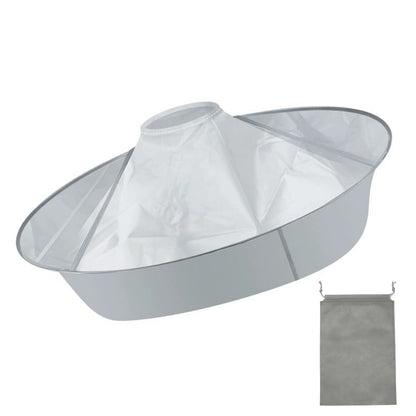 Collapsible Hair Cutting Cape with Storage Bag Hair Cutting Umbrella
