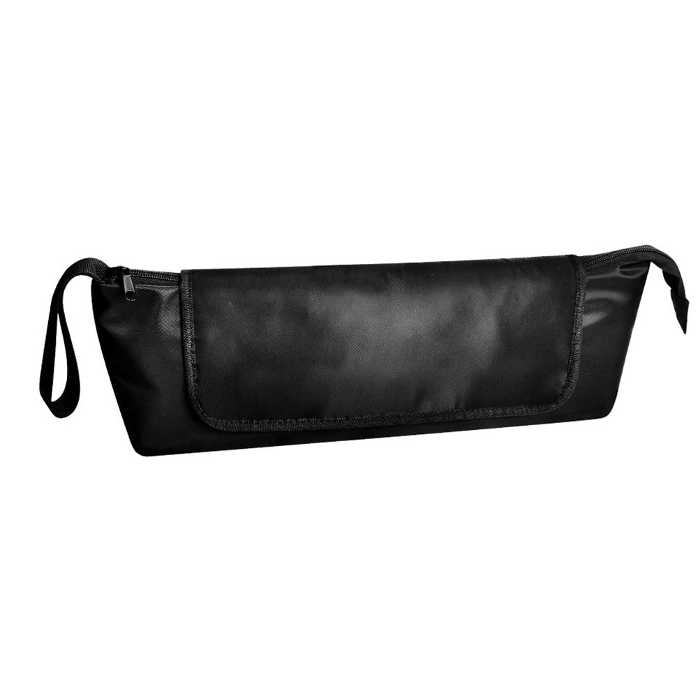 Portable Hair Tools Organizer Travel Bag withHeat Resistant Mat for Flat Irons Hair Straighteners Black