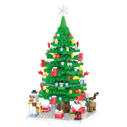 24 Dasys Advent Calendar Christmas Tree Building Blocks Countdown Calendar