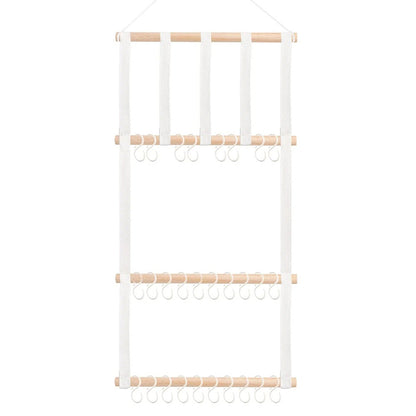Headband and Hair Bow Organizer for Girls Bow Hanger for Hair Accessories White