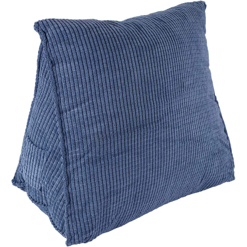 45 Degree Wedge Backrest Pillow-Blue