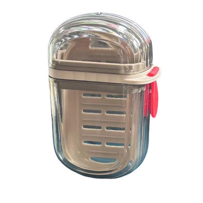 4Pcs Leakproof Soap Cases Portable Soap Container with Lid for Bathroom Gym Travel