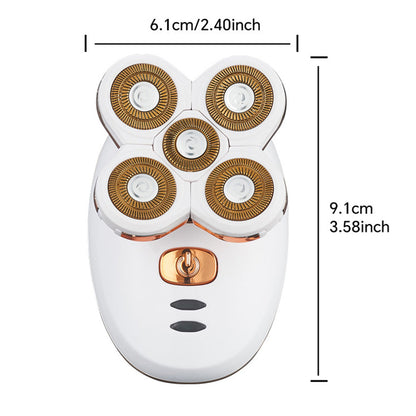 Painless Electric Shaver Bikini Razor Trimmer Hair Remover for Women