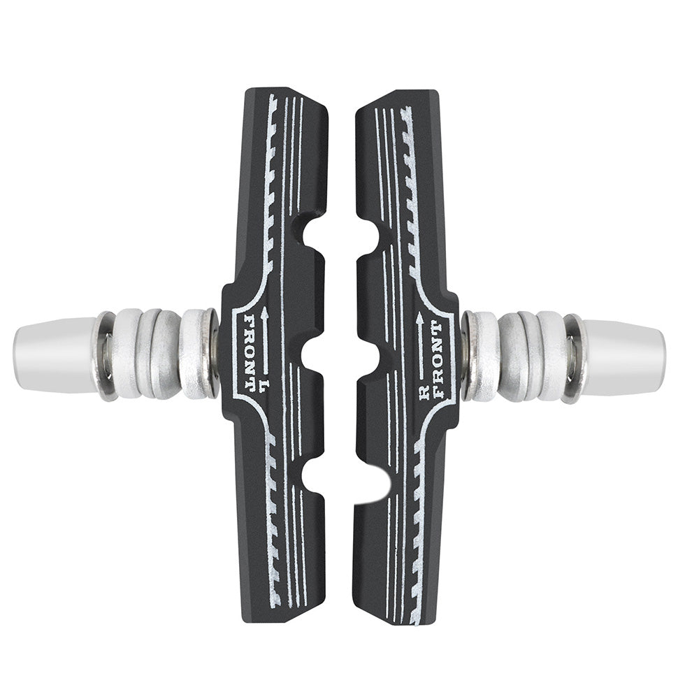 Pair Mountain Bike Brake Pads V-Brake Blocks Replacement for Bicycle