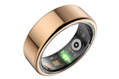 Smart Health Ring Heart Rate Blood Oxygen Sleep Tracker Gold