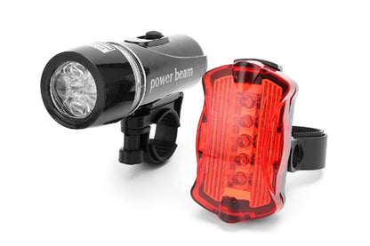 4 Pieces Front Rear Bike Light LED Bicycle Tail Lights