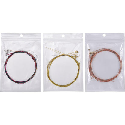 3Pcs Set Guitar Strings Replacement Acoustic Guitar Strings