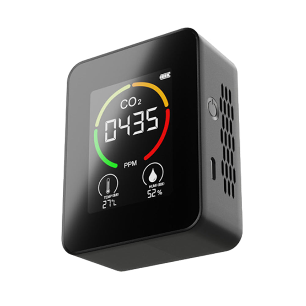 CO2 Meter Temperature Humidity Detector Air Quality Test Carbon Dioxide Monitor