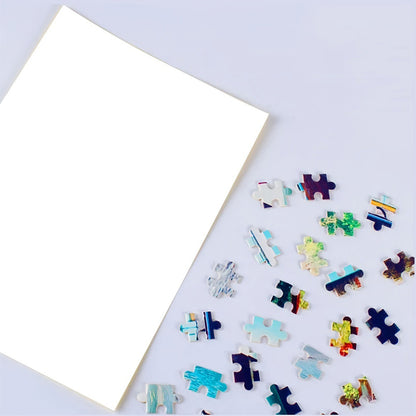 10PCS Puzzle Glue Sheets Clear Puzzle Saver Peel and Stick for 1000 Piece Puzzles