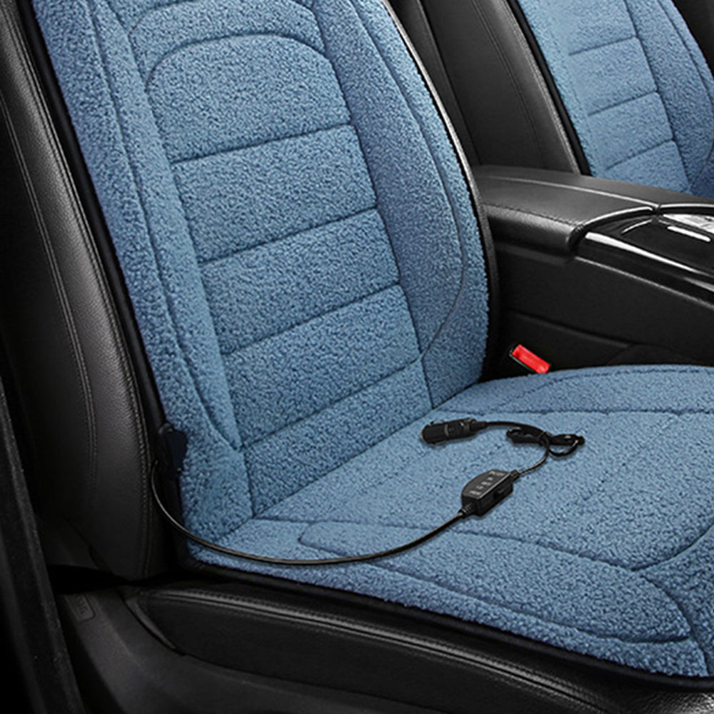 Car Seat Cushion 12V Heated - Blue