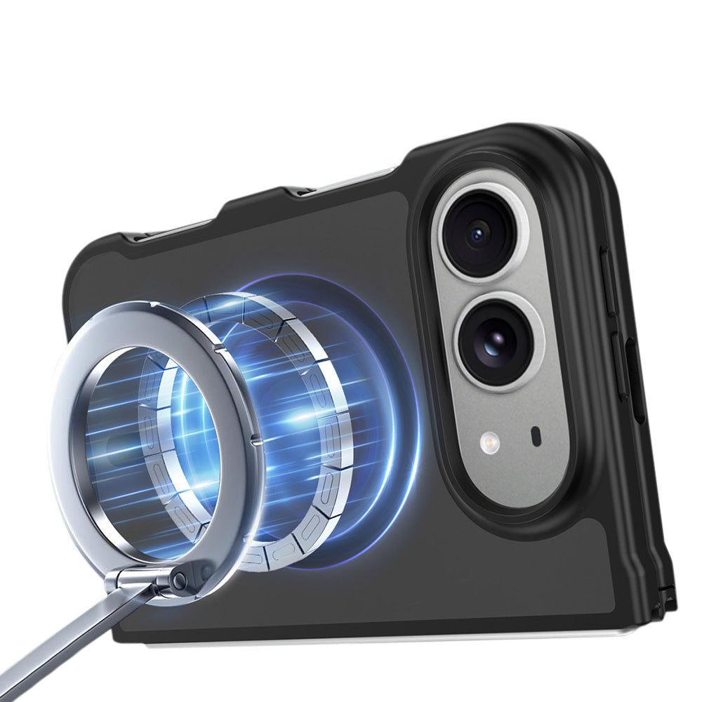 PC TPU Phone Case for iPhone Duo with Wireless Charging - Black