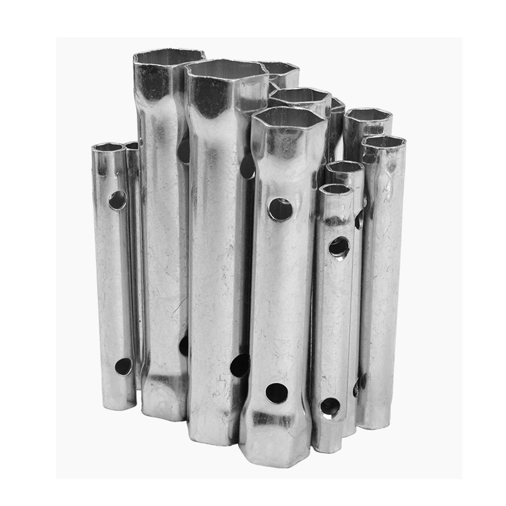 10Pcs Spanner Wrench Set for Shower Valves and Spark Plugs Extended Wrench 6-22mm
