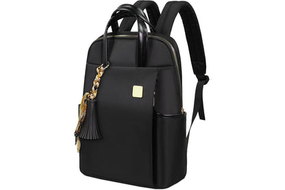 Laptop Backpack for 13.3-inch Laptops Water-resistant Multiple Compartments Laptop Bag -Black
