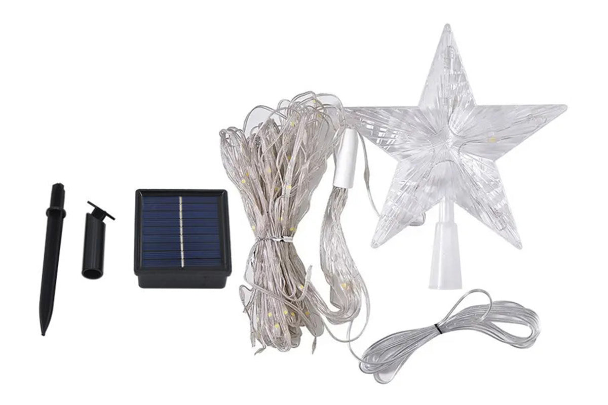 Waterfall Christmas Tree Lights Christmas Decorations Star String Lights