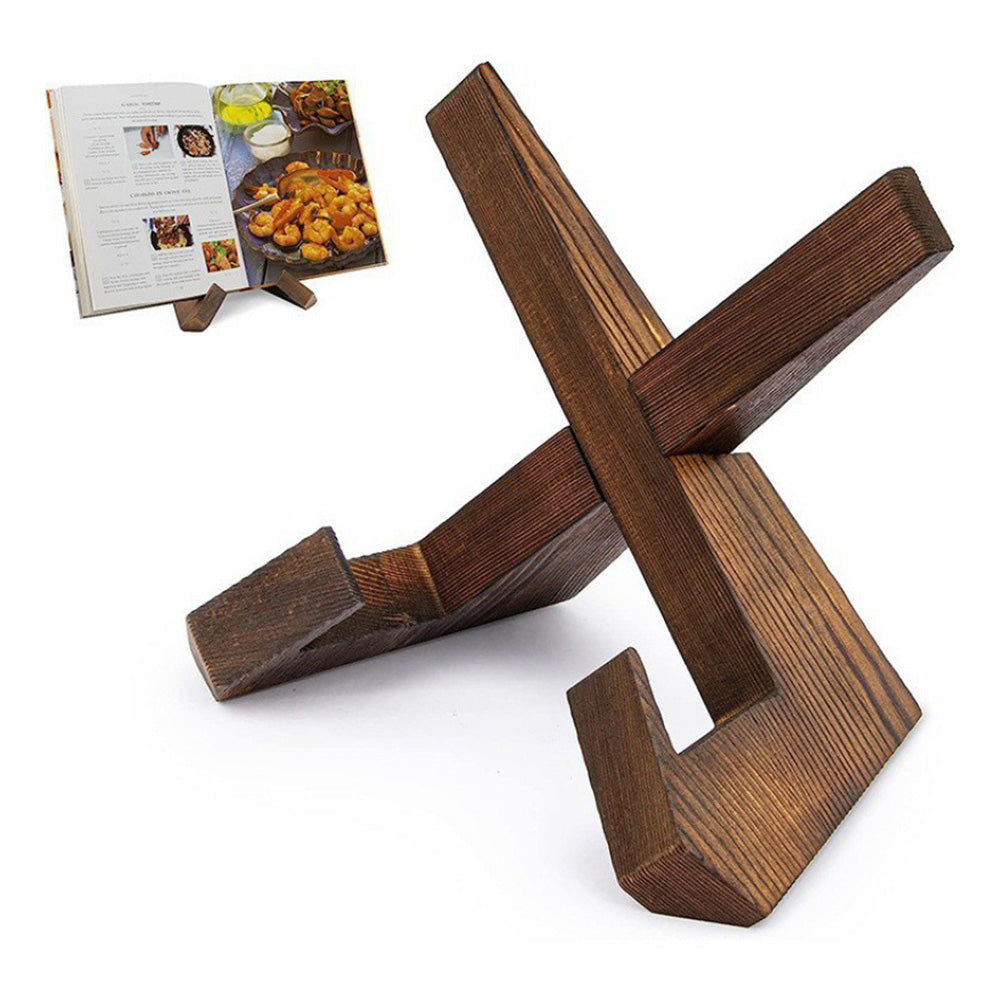4 Pcs Bowl Display Stand Wooden Plate Stands for Display Pine Decorative Plates Holder