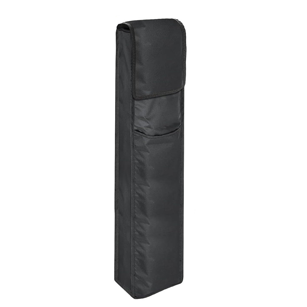 Wrapping Paper Storage Bag with Pocket for 9 Christmas Gift Wrap Rolls - Black