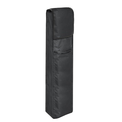 Wrapping Paper Storage Bag with Pocket for 9 Christmas Gift Wrap Rolls - Black