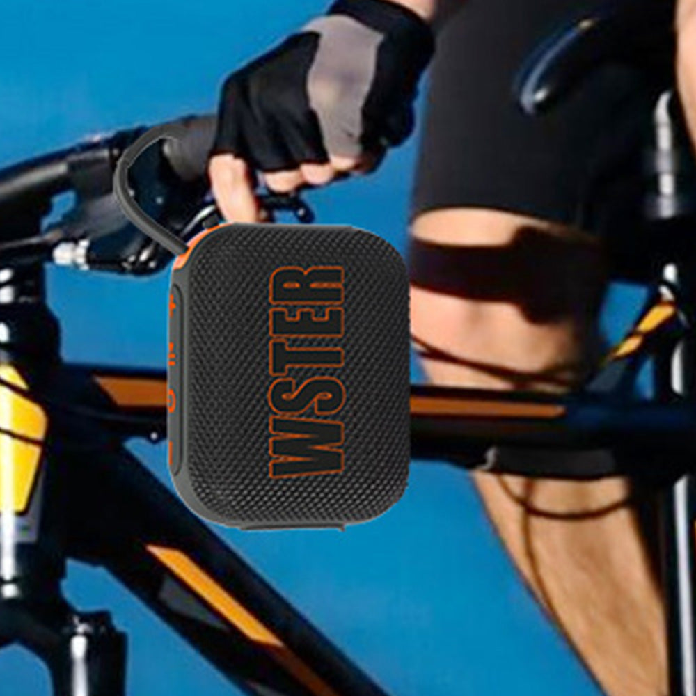 Mini Portable Outdoor Bluetooth 5.4 Speaker IPX4 Waterproof TWS Pairing-Black