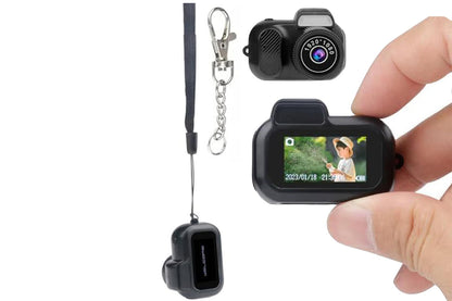 Mini Keychain Camera with 16GB Card 1080P Mini Pixel Camera Mini Digital Camera