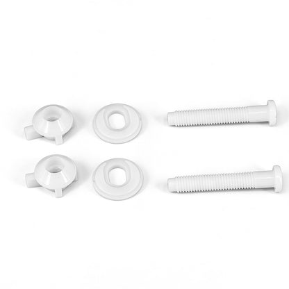 28mm Top Fix Toilet Seat Bolts Toilet Seat Hinge Bolts with Nuts Washers
