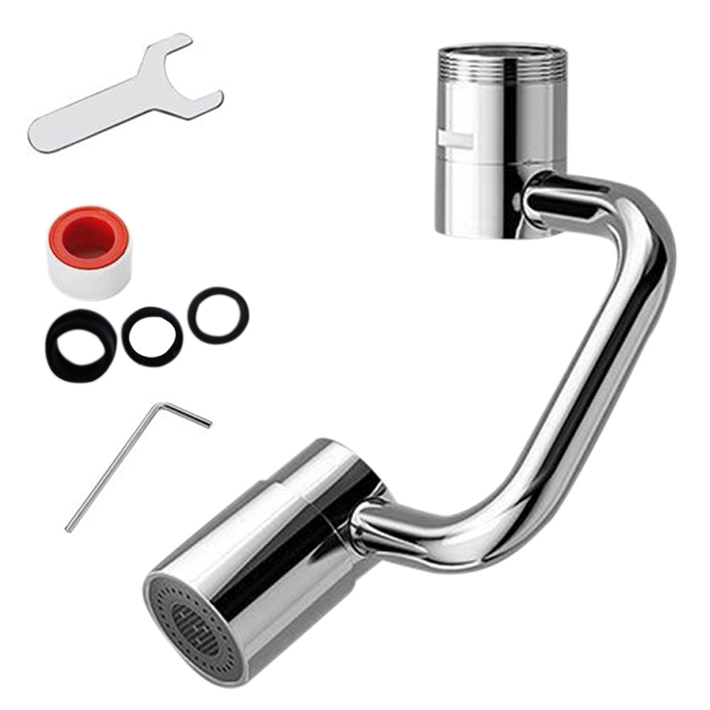 Universal U-Shaped Faucet Extender Rotatable Tap Aerator for Kitchen and Bathroom