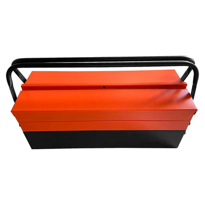 3 Tier Metal Tool Box with Handle Lock Hole