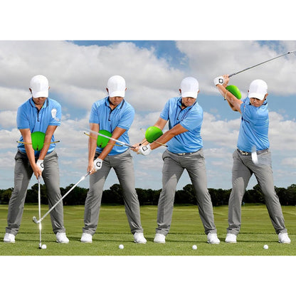 Golf Swing Training Aid Tools Golf Training Ball Posture Correction for Beginner-Gold
