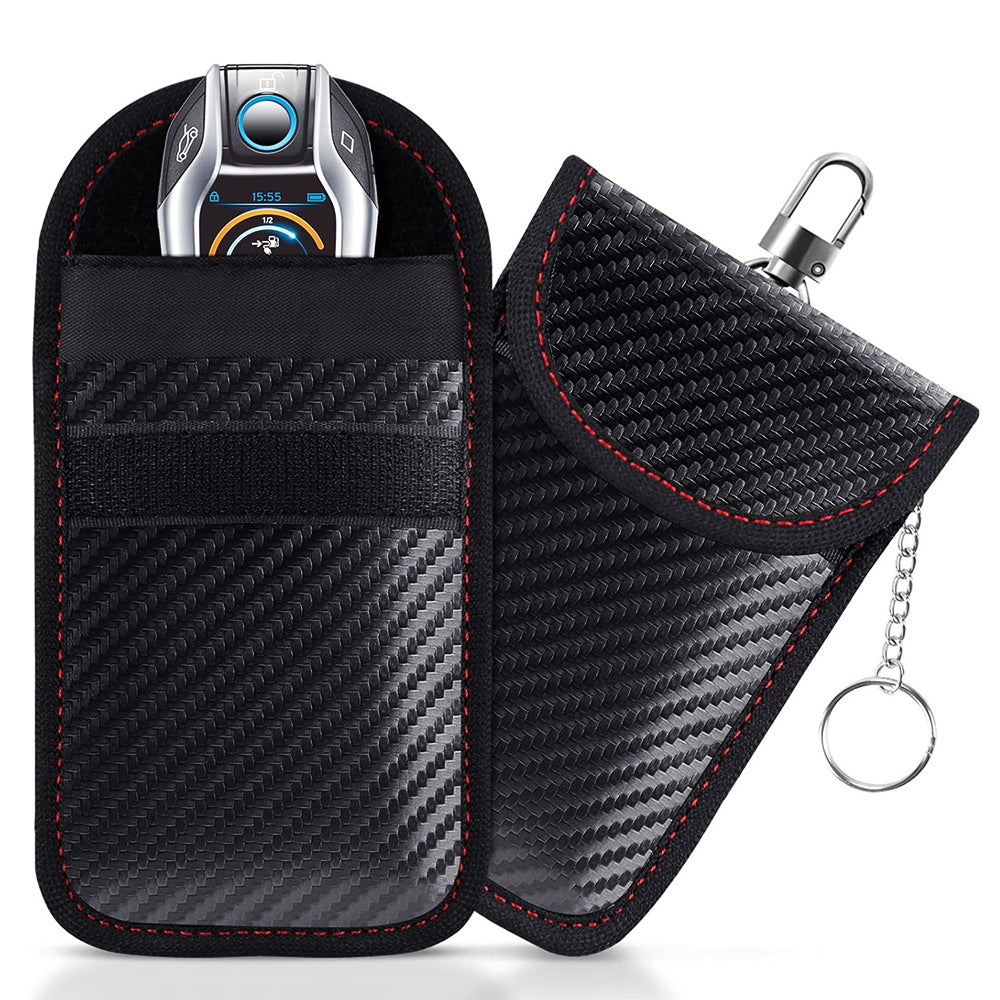 3 Piece Carbon Fiber Key Fob Holders