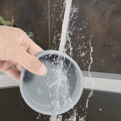 2Pcs Air Fryer Egg Mould Steam Egg Bowl SIlicone Muffins Cake Mold Baking Mold Grey