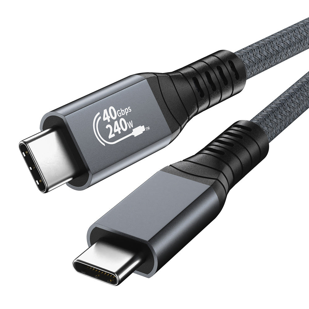 40Gbps Double Ended USB Type C Data Cable for Laptops