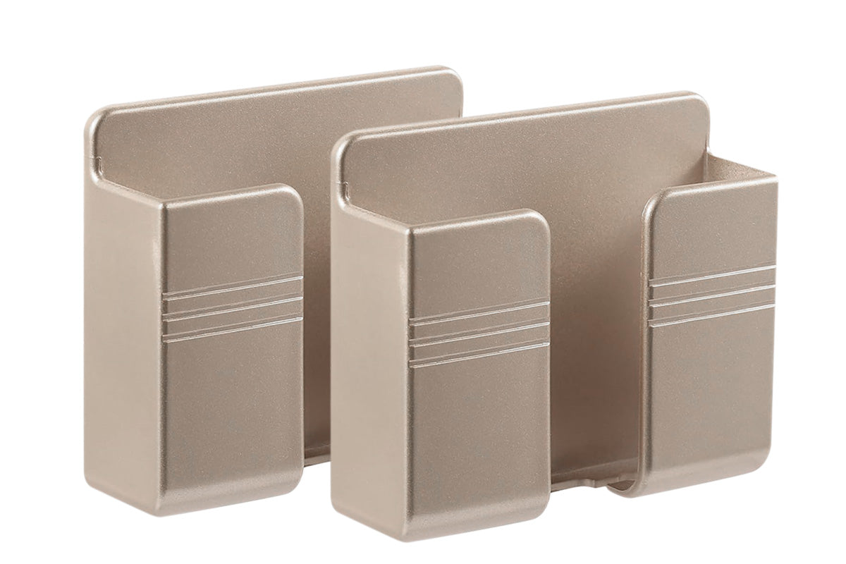 2 Pack Wall Mount Phone Holders - Gold