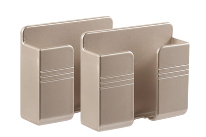 2 Pack Wall Mount Phone Holders - Gold