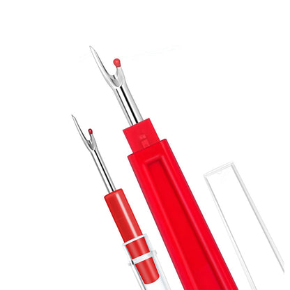 Sewing Seam Ripper Tool with Storage Box Thread Removers