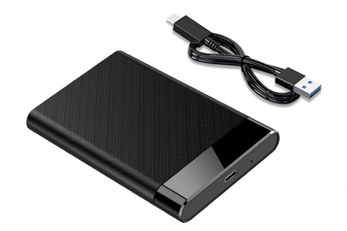 USB 3.1 Portable External Hard Drive Enclosure for SATA SSD HDD