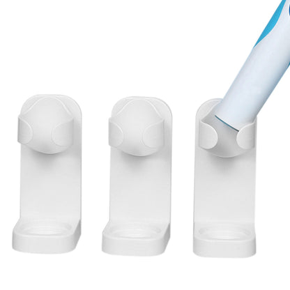 4Pcs Set Electric Toothbrush Holders Wall Mounted Adhesive Tooth Brush Organizer